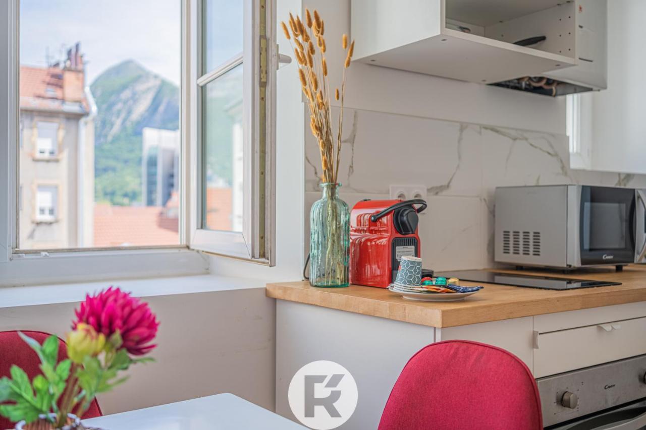 R'Apparts T3 Cozy Little Nest Grenoble Exteriör bild
